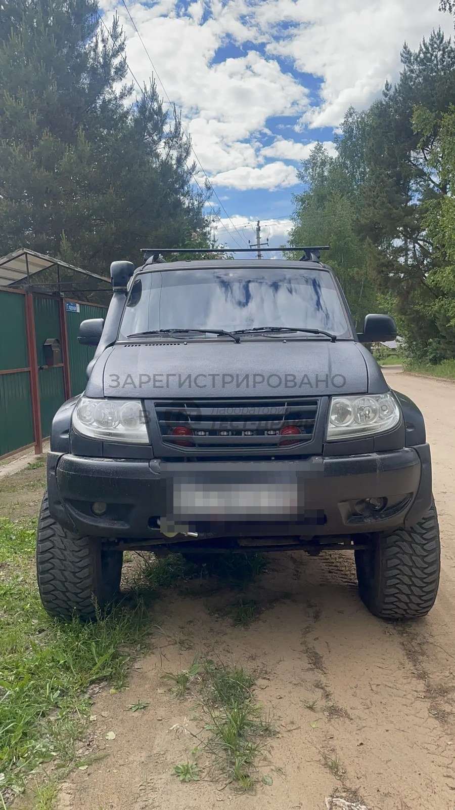 УАЗ Патриот с лифтом 10 см — оформляем по-настоящему серьёзный тюнинг 🛻